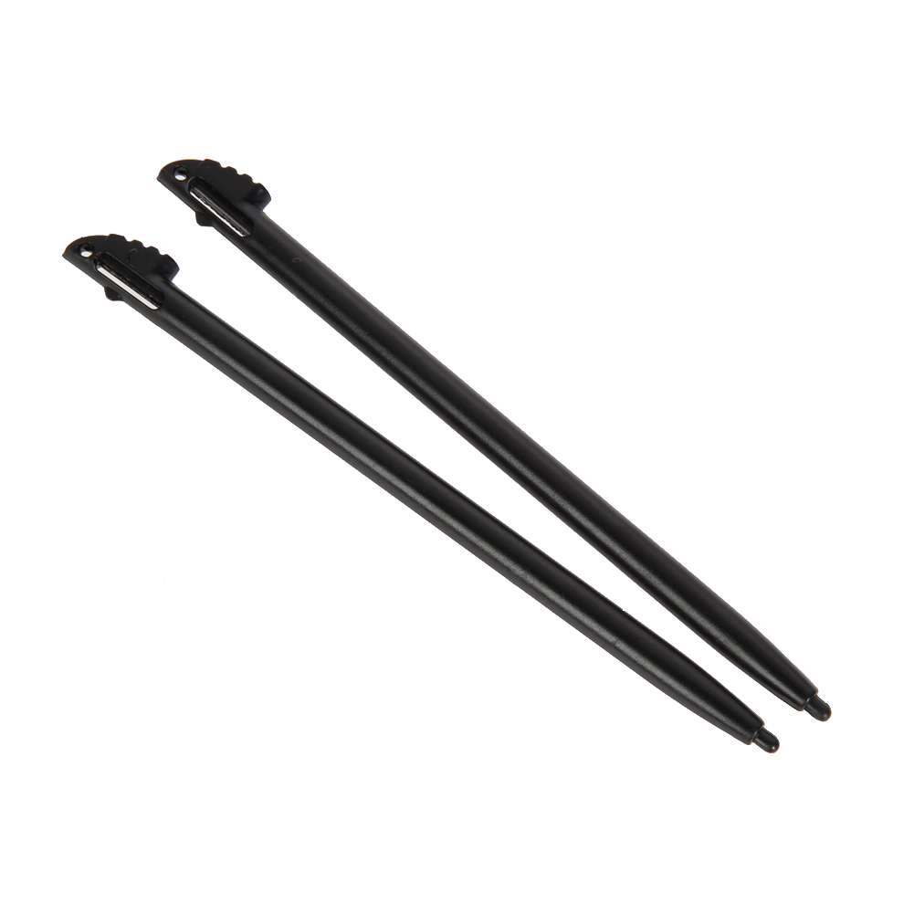 Gaming Accessories Pack - 2pcs/pack Black Plastic Touch Screen Stylus
