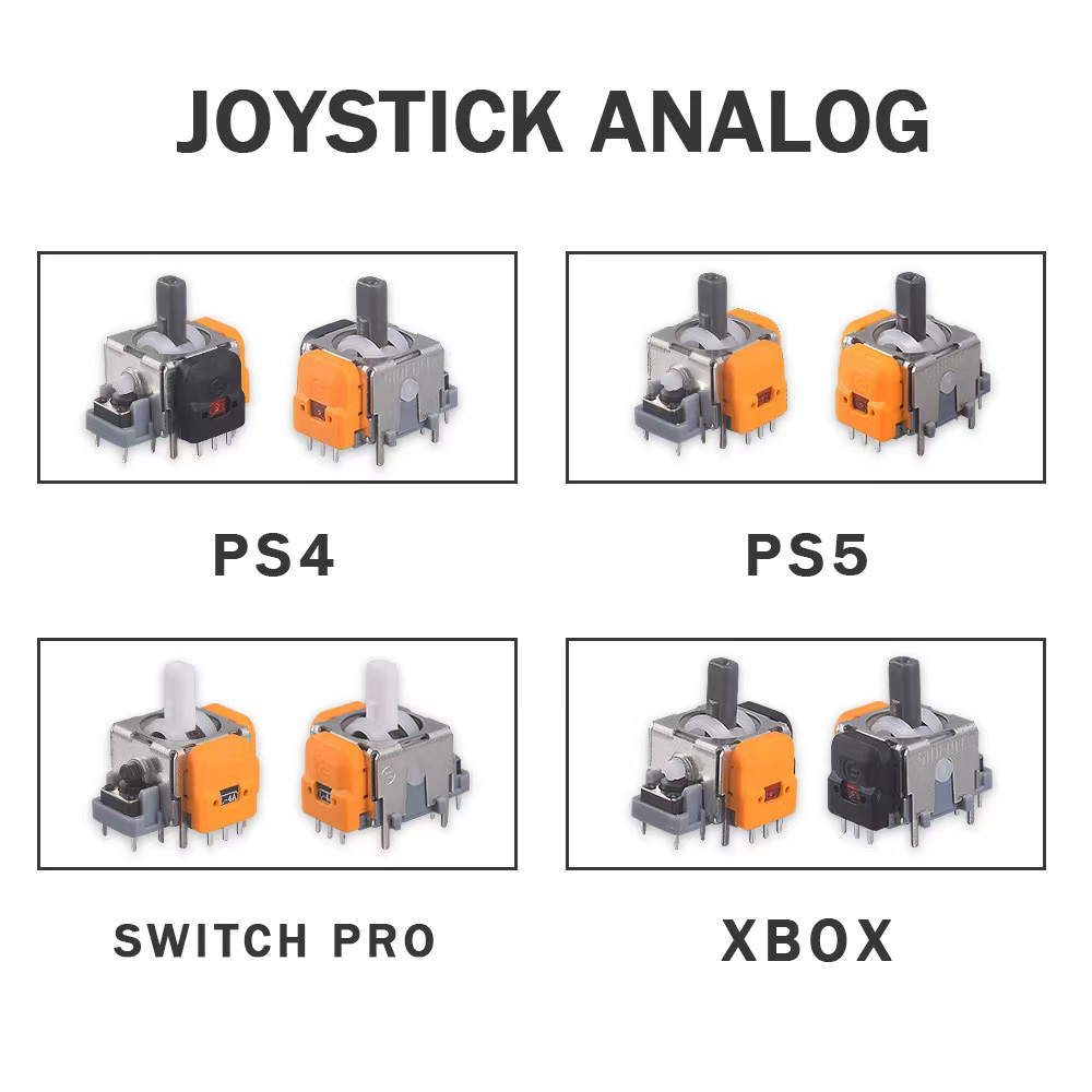 Gaming Accessories Joystick - 2/10PCS Hall Electromagnetic Joystick Gaming Handle
