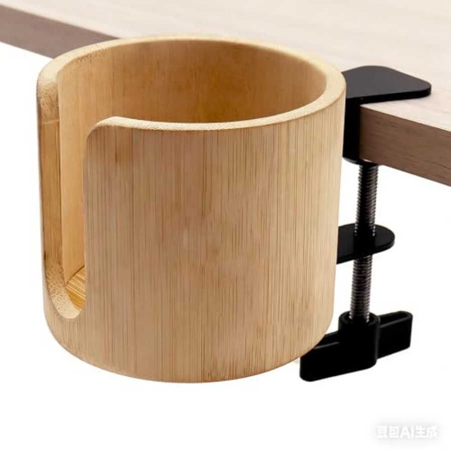 Gaming Home Accessories - Desk Cup Holder Clamp, Anti-Spill Table