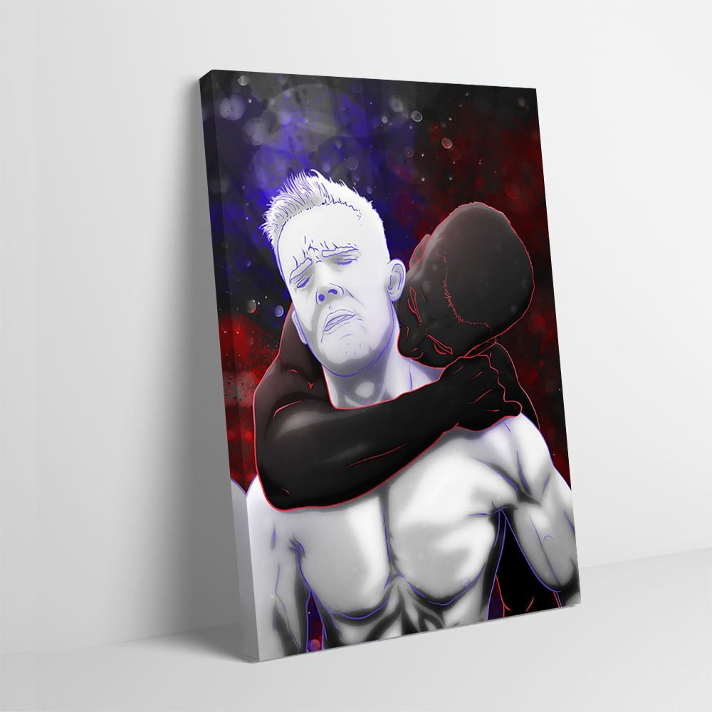 Gaming Home Accessories - Dark Vs Light Poster Customizable Printed