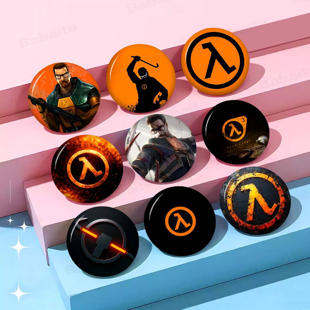 Gaming Accessories Japan - Large Gaming Half-Life Logo 58mm Handmade