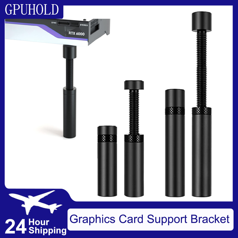 Vertical Gpu Bracket - Magnetic GPU Anti-Sag Holder Telescopic Rotating