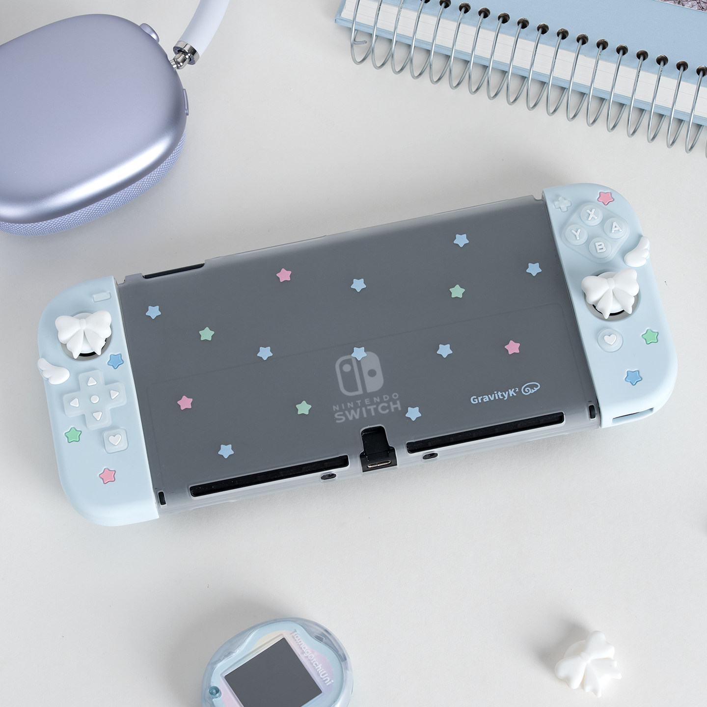 Controller Grip Cover - Cute Ns2 Oled Protective Case Star