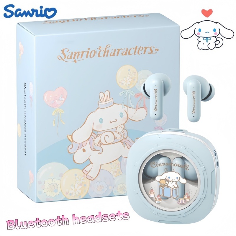 Gaming Accessories Japan - Sanrio Cinnamoroll Wireless Bluetooth In-Ear Earphones,