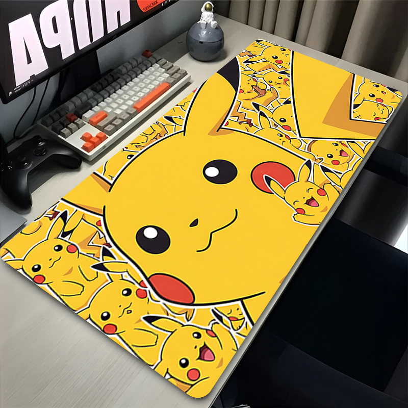 Gaming Accessories For Laptop - Mouse Pad P-pokemon Pikachu Computer Gaming
