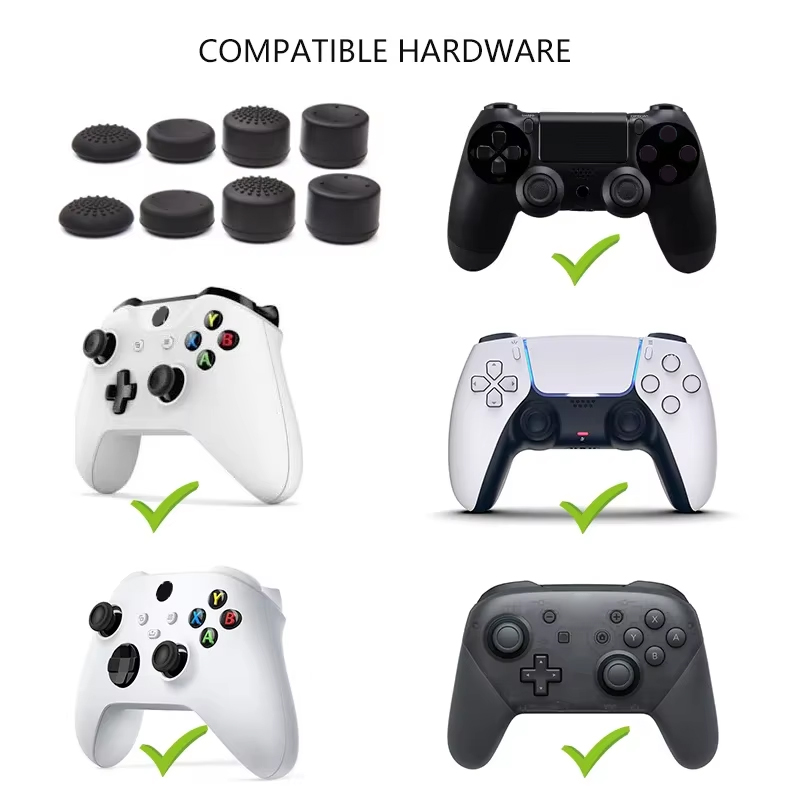 8pcs Controller Silicone Analo - огляд і ціна Gaming Accessories Xbox Series X