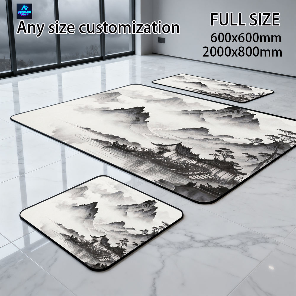 Chinese Mouse Mat Black White  - огляд і ціна Gaming Accessories Japan