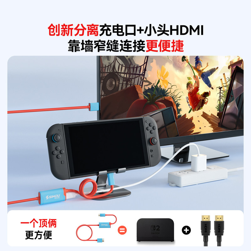 SIMPU Switch 2 HDMI To USB C C - огляд і ціна Gaming Accessories Japan