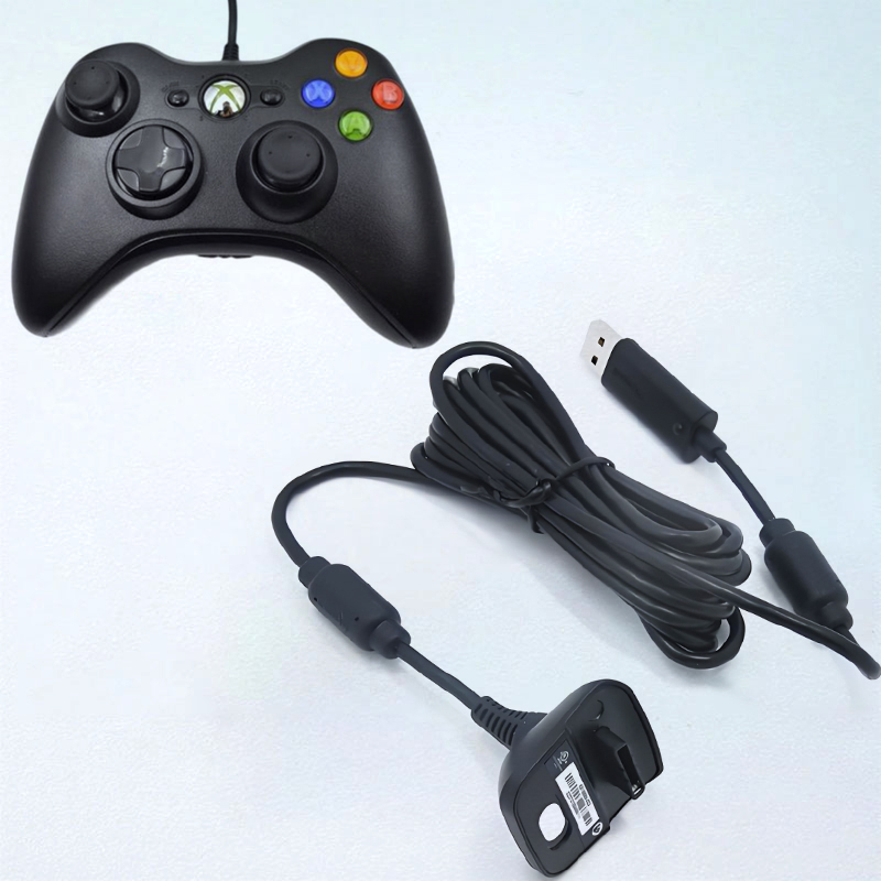 1PC 1.5m USB Charging Cable fo - огляд і ціна Gaming Controllers Xbox Accessories