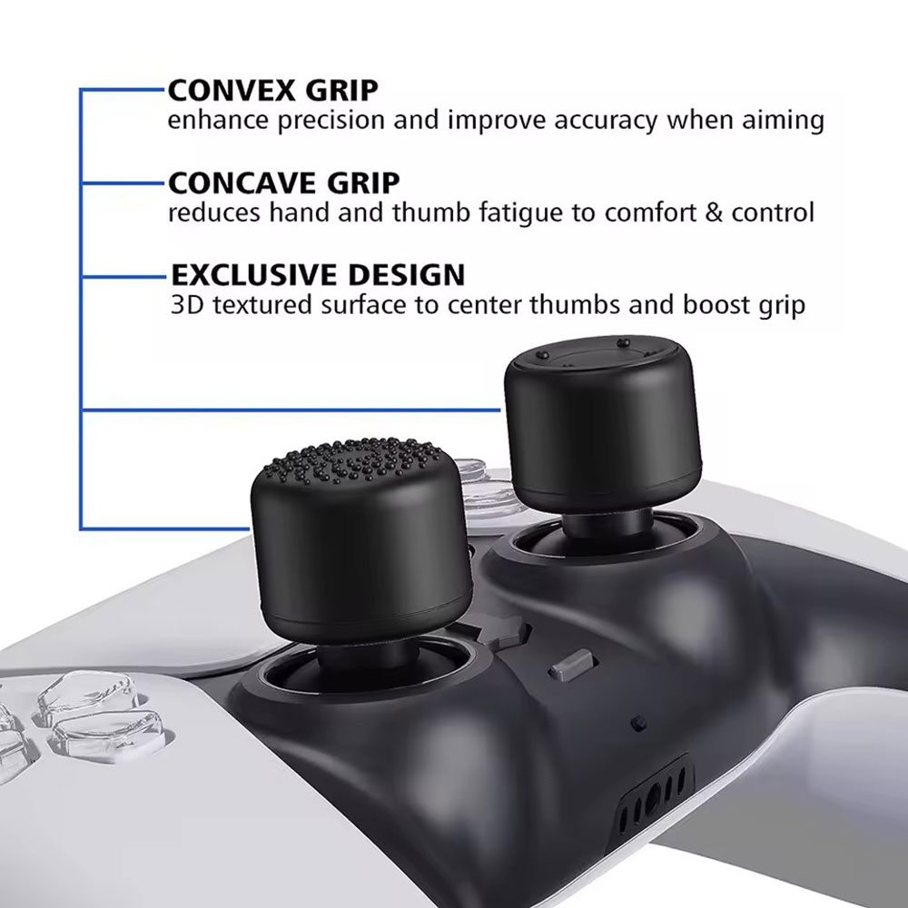1 Set  Analog Thumb Stick Grip - огляд і ціна Gaming Accessories Joystick