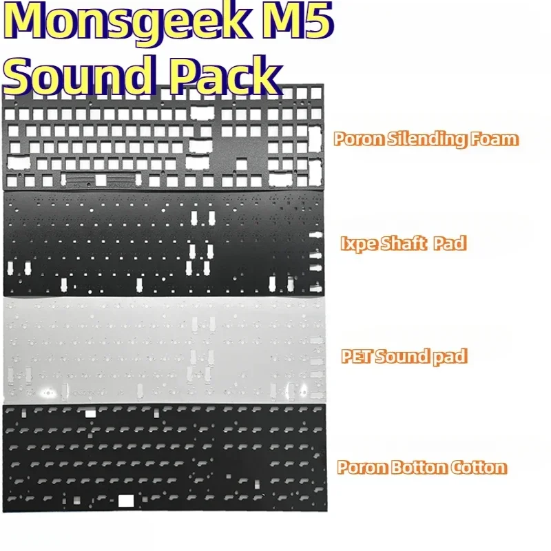 Monsgeek M5 Sound Pack/ Plate  - огляд і ціна Gaming Accessories Pack