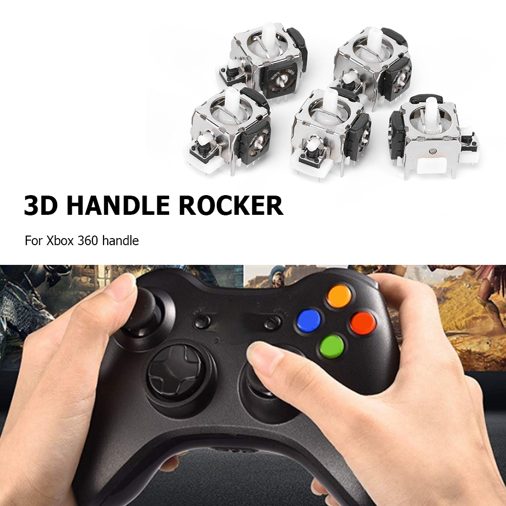 5pcs Analog Thumb Joystick Gam - огляд і ціна Gaming Controllers Xbox Accessories