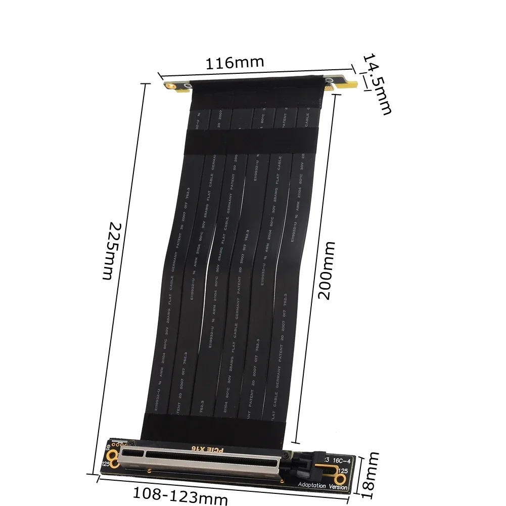 PCI Express x4 x8 x16 to x16 R - огляд і ціна Vertical Gpu Bracket