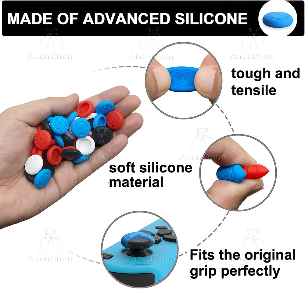 Thumb Grip Caps for Switch/Swi - огляд і ціна Gaming Accessories Joystick