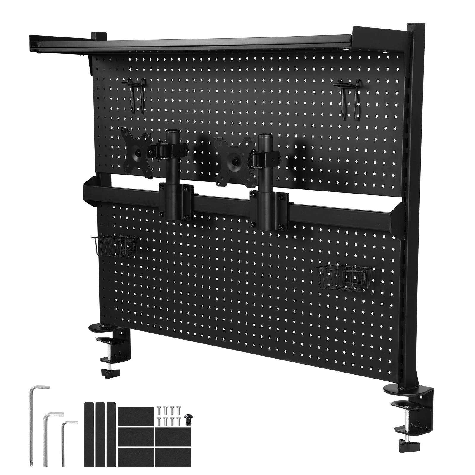 Metal Pegboard with Monitor St - огляд і ціна Gaming Home Accessories
