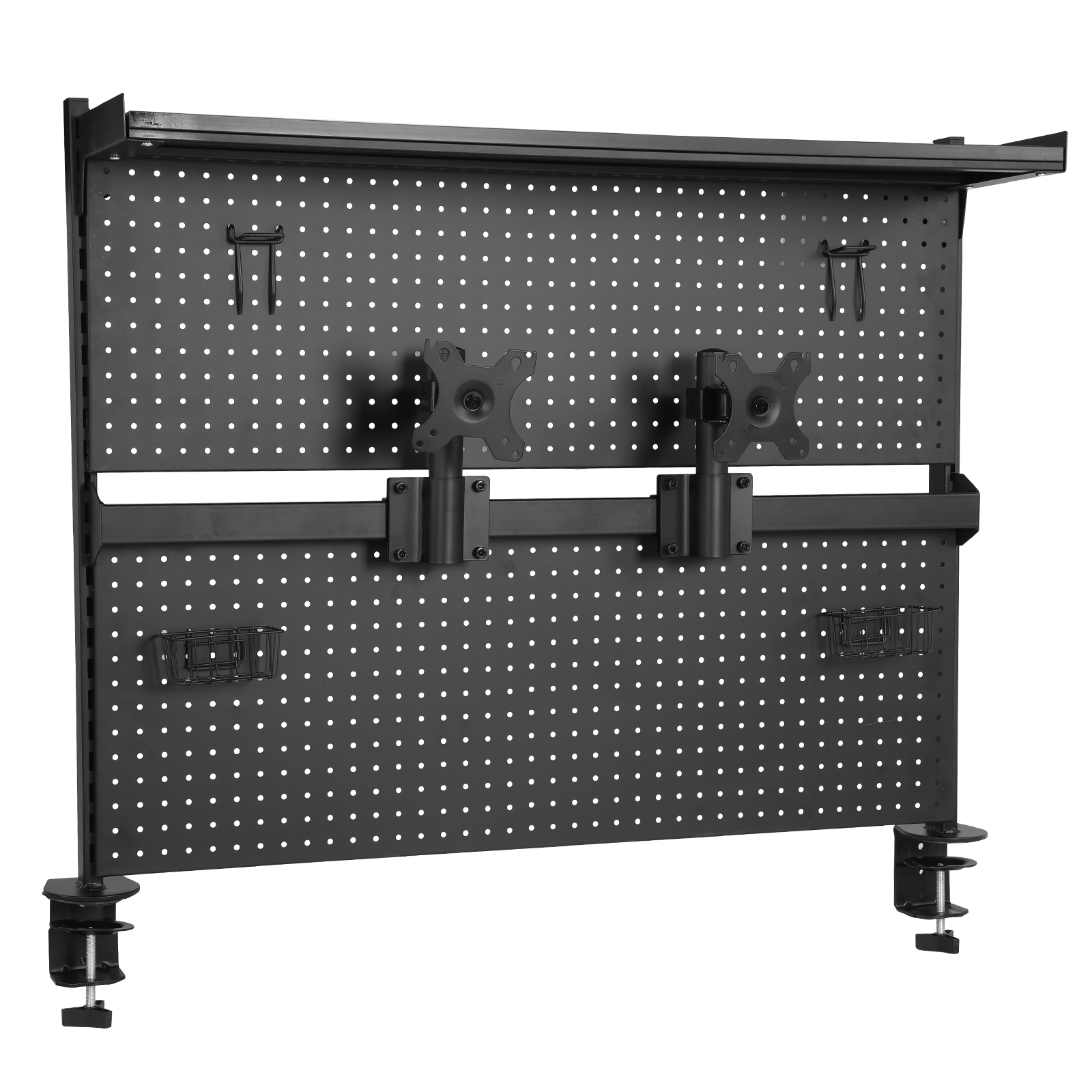 Metal Pegboard with Monitor St - огляд і ціна Gaming Home Accessories