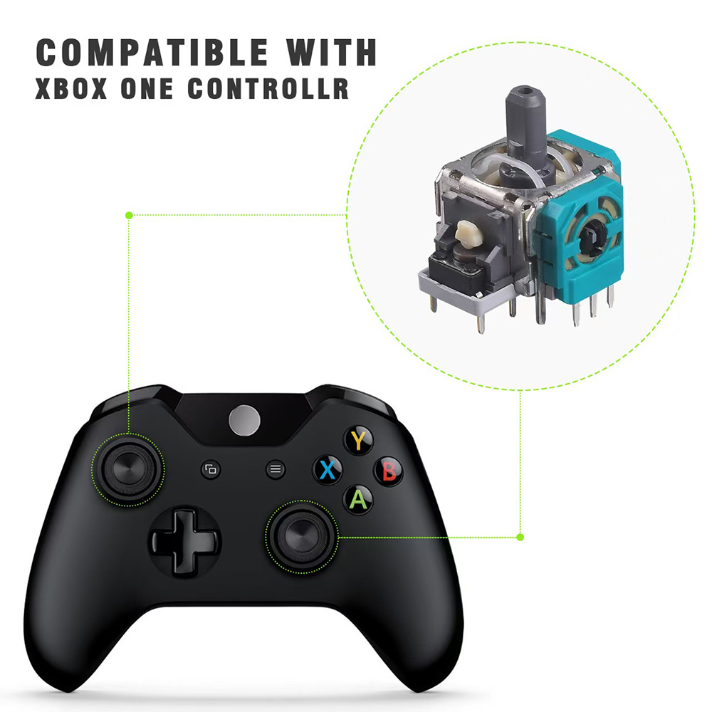10pcs Replacement 3D Analog Jo - огляд і ціна Gaming Accessories Xbox Series X