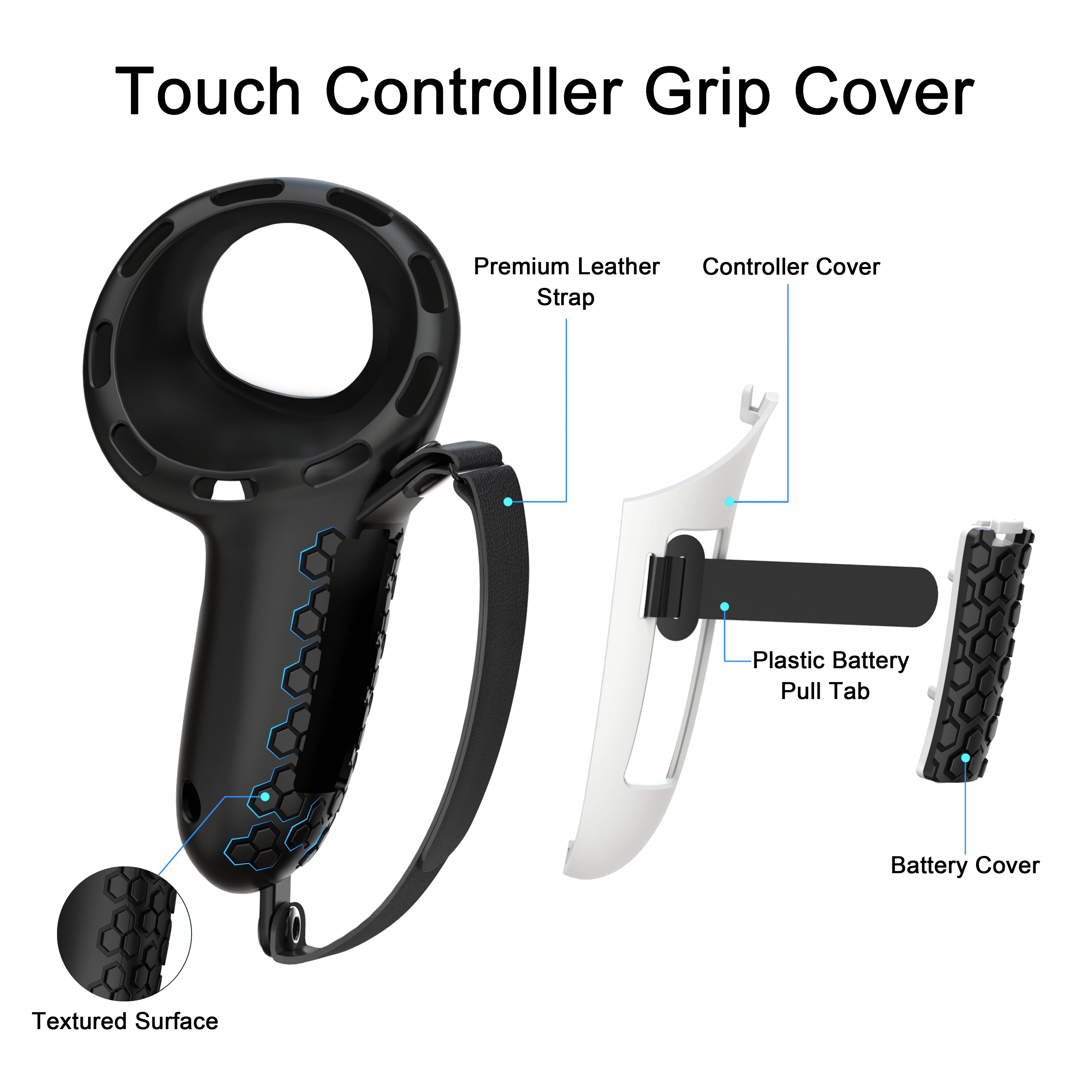 VR 6 in 1 Silicone Protective  - огляд і ціна Controller Grip Cover