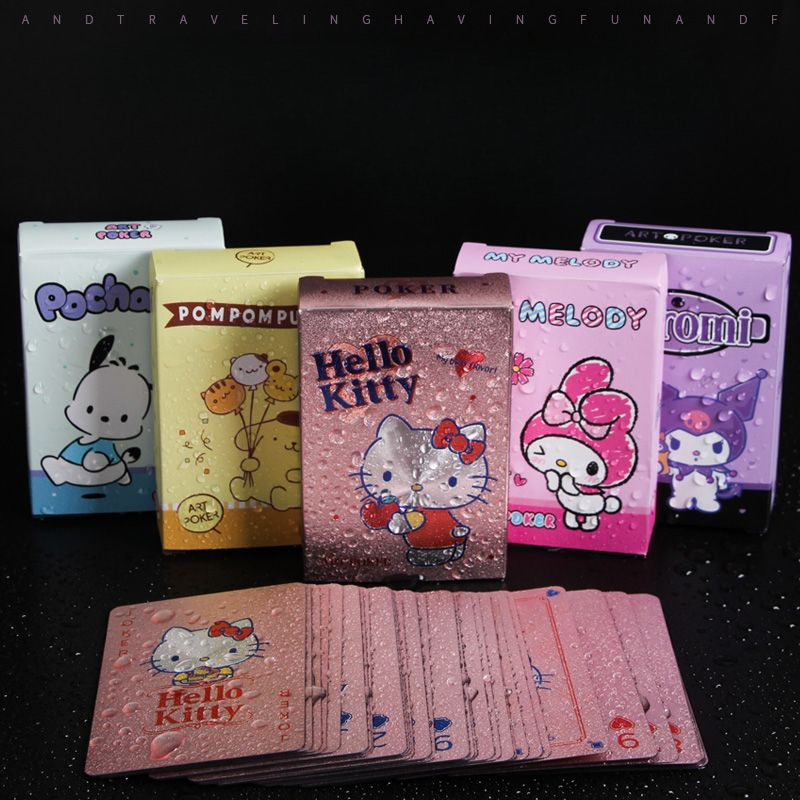 New Hello Kitty Playing Cards  - огляд і ціна Gaming Accessories Japan
