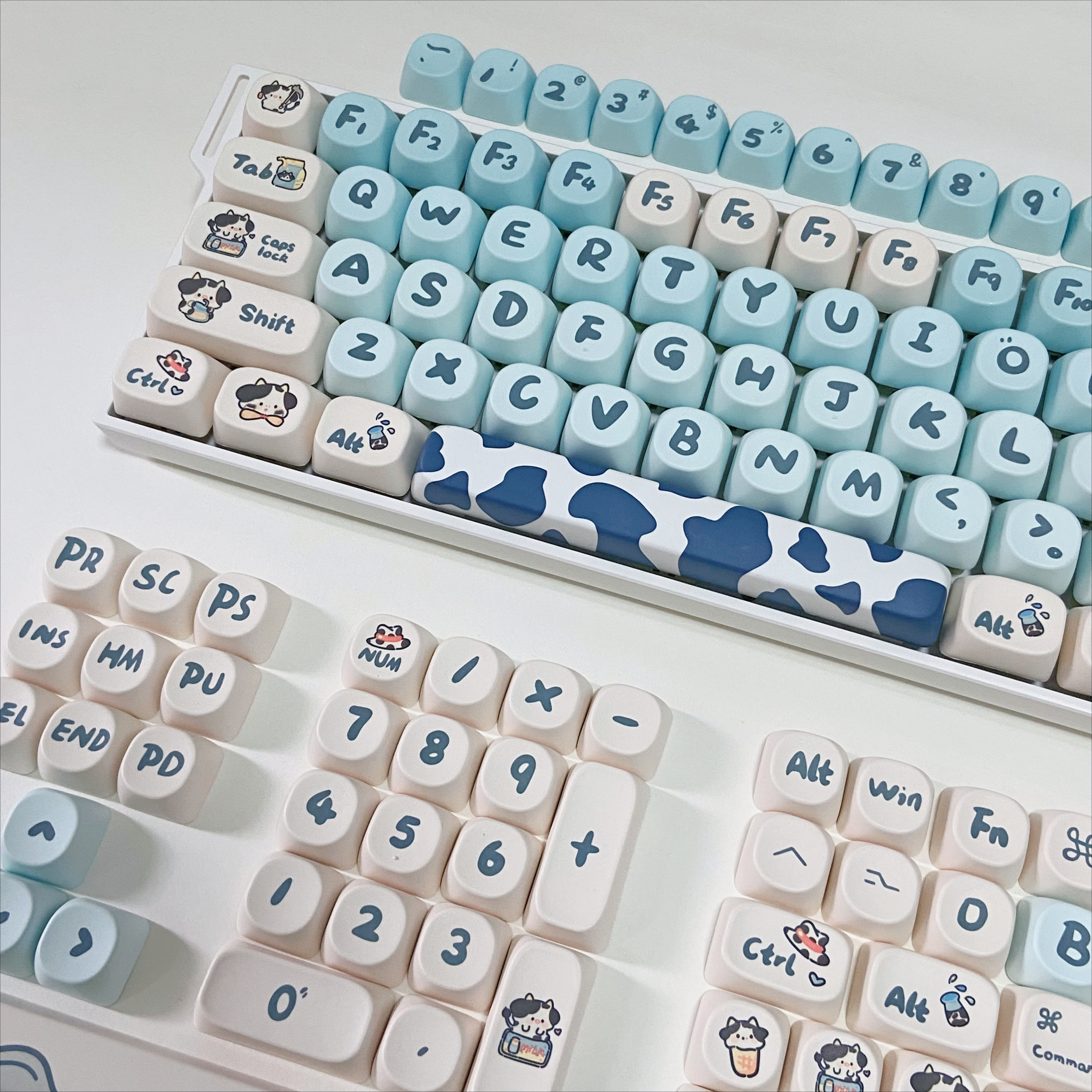 Blue Cow Keycaps for Mechanica - огляд і ціна Gaming Home Accessories