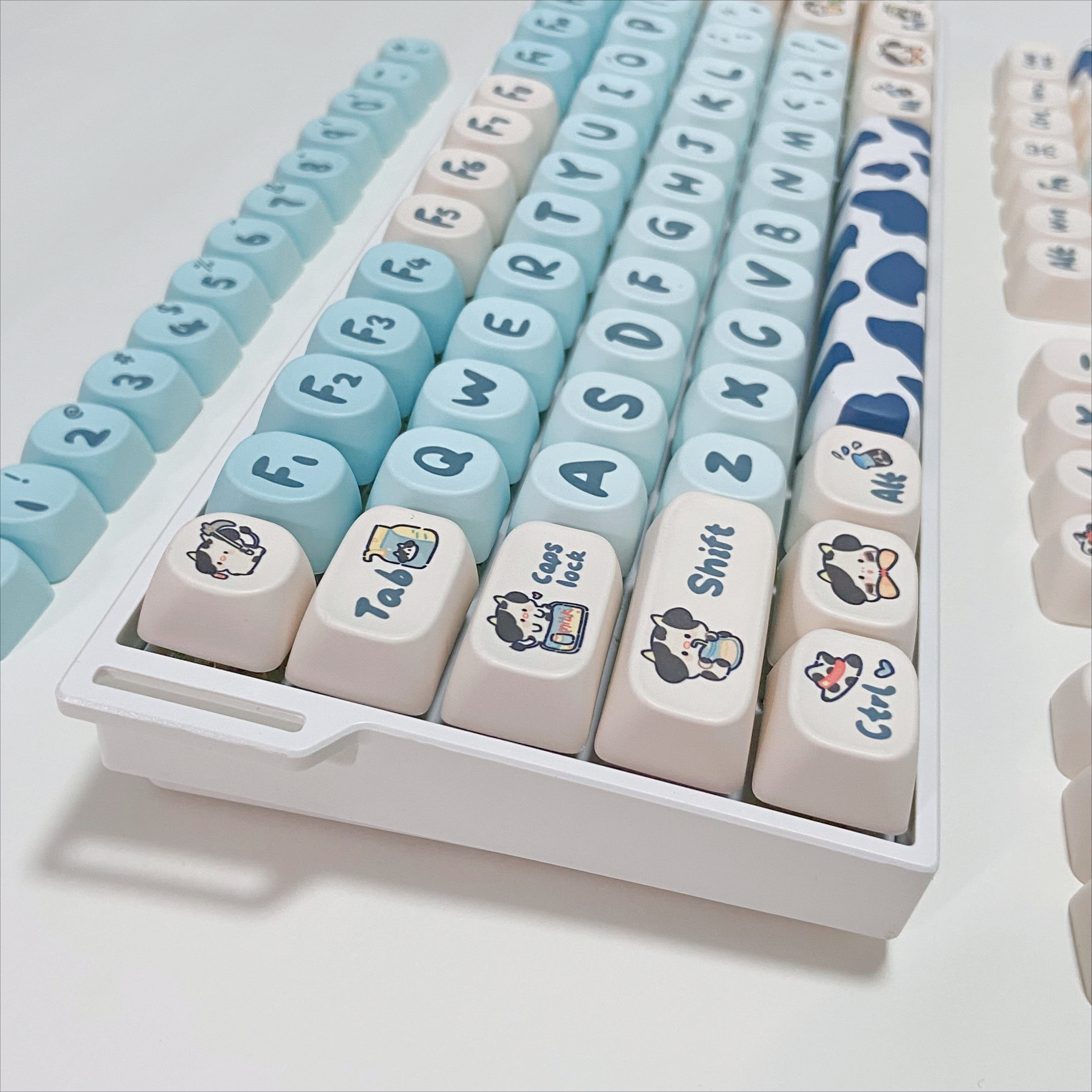 Blue Cow Keycaps for Mechanica - огляд і ціна Gaming Home Accessories