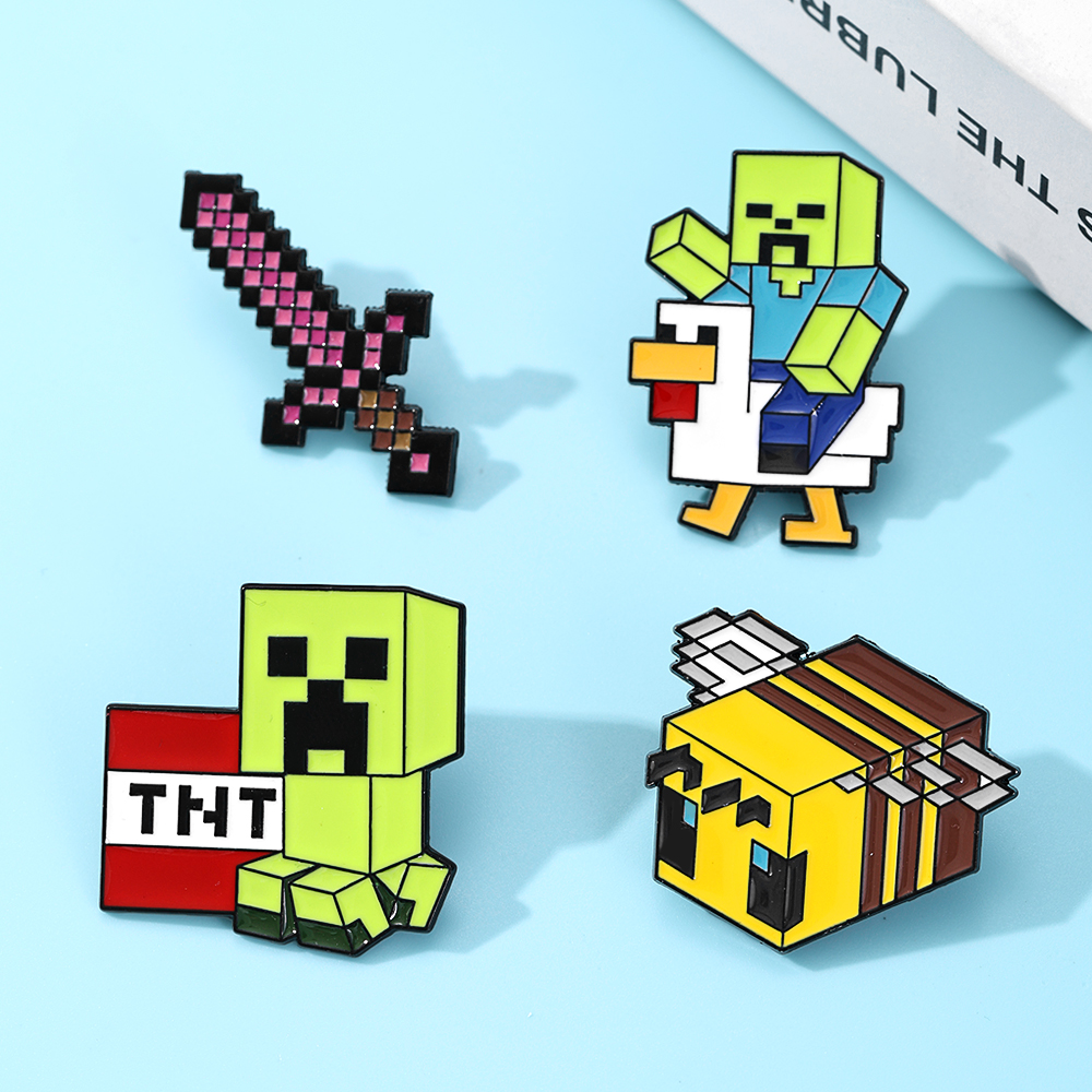 4pcs Cute Baby Zombie Chicken  - огляд і ціна Gaming Accessories