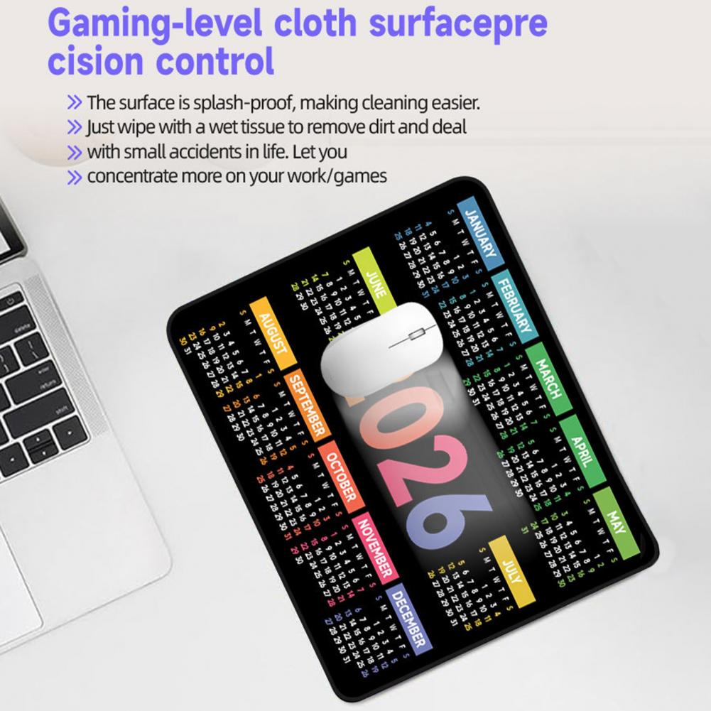 2026 Calendar Mouse Pad Waterp - огляд і ціна Gaming Accessories For Laptop