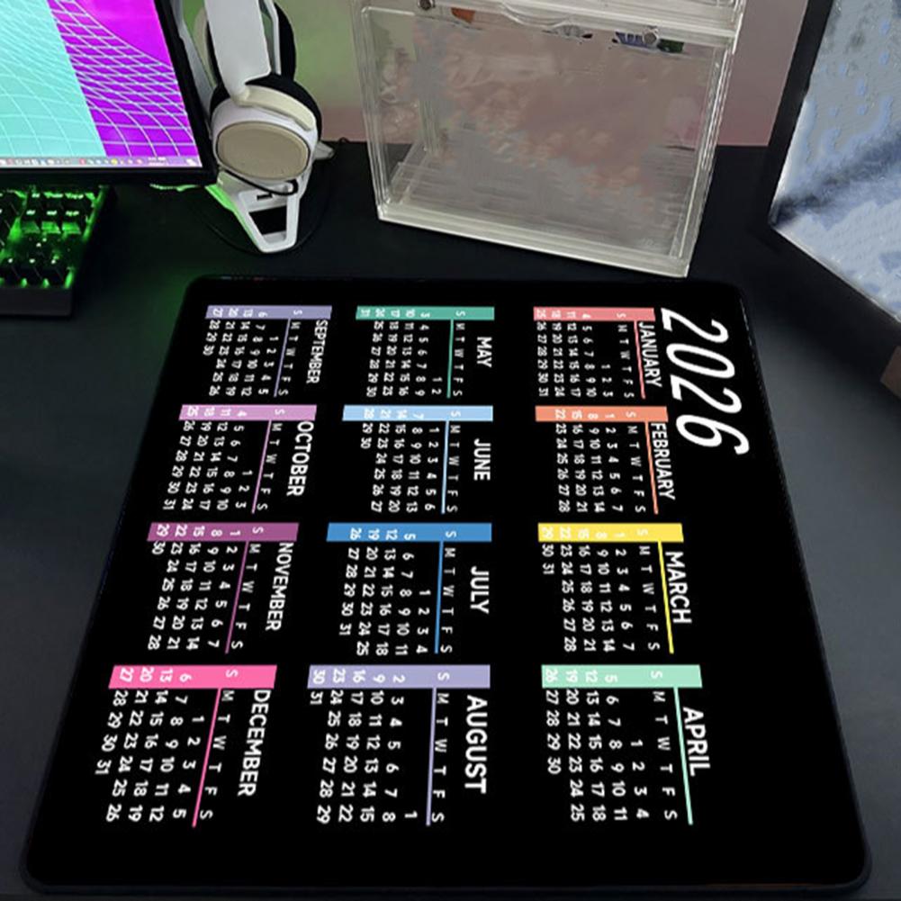 2026 Calendar Mouse Pad Waterp - огляд і ціна Gaming Accessories For Laptop