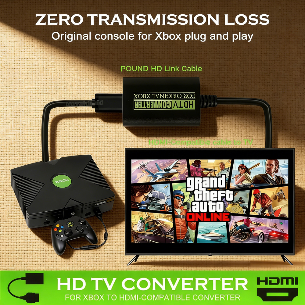 Original Xbox HDMI Cable Adapt - огляд і ціна Gaming Accessories Best