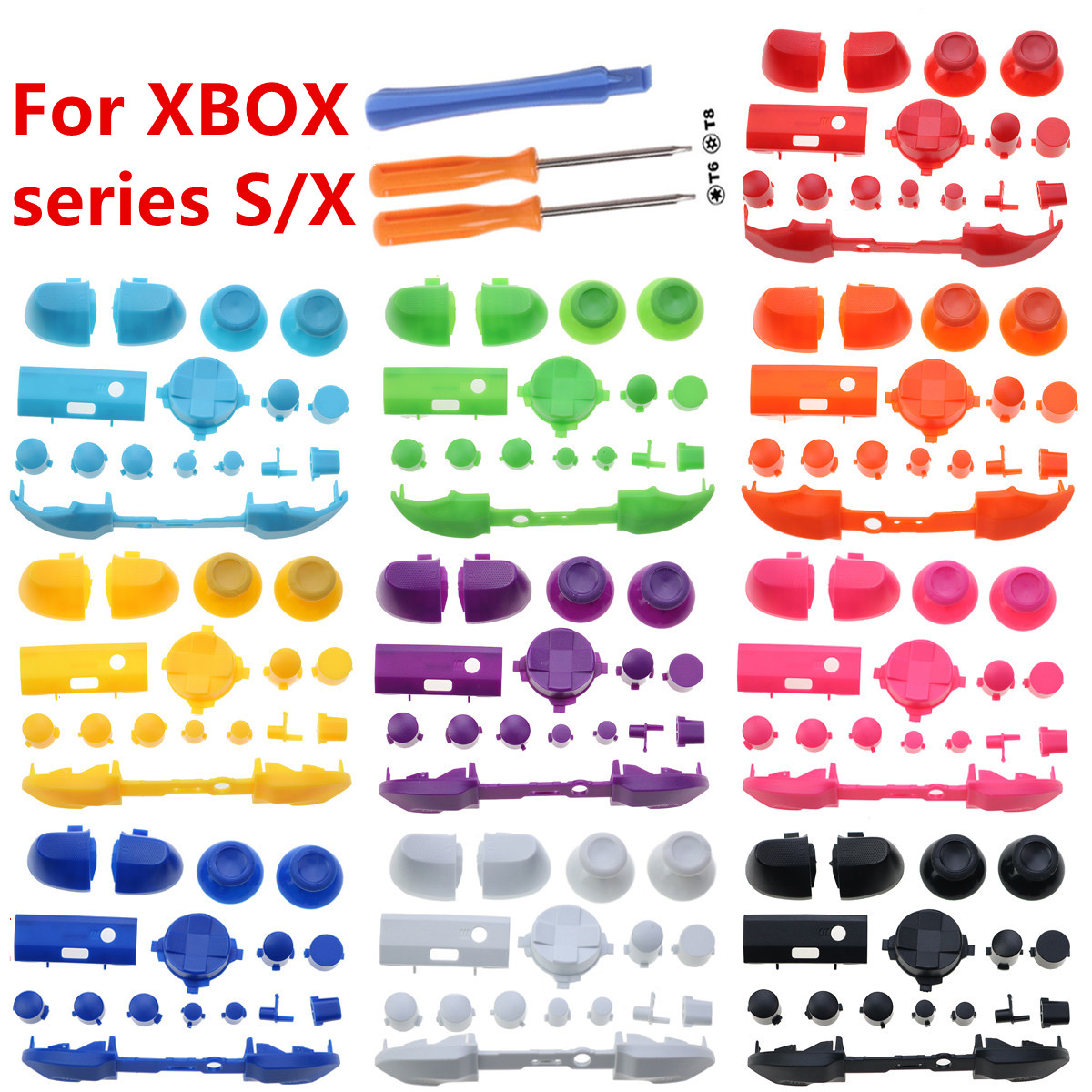 Custom Keys Full Set Buttons R - огляд і ціна Gaming Controllers Xbox Accessories