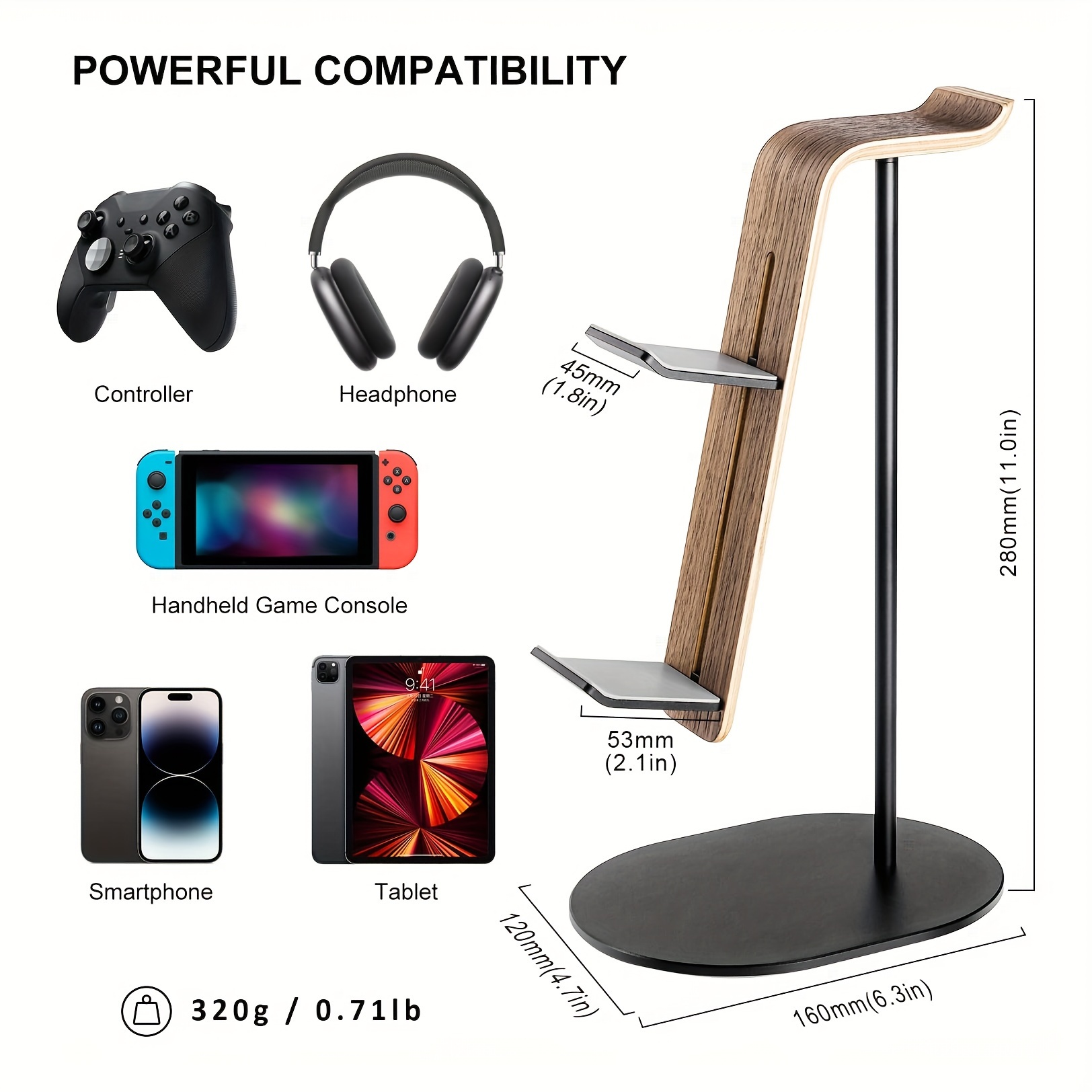 Wooden Controller & Headset Ho - огляд і ціна Gaming Controllers Xbox Accessories