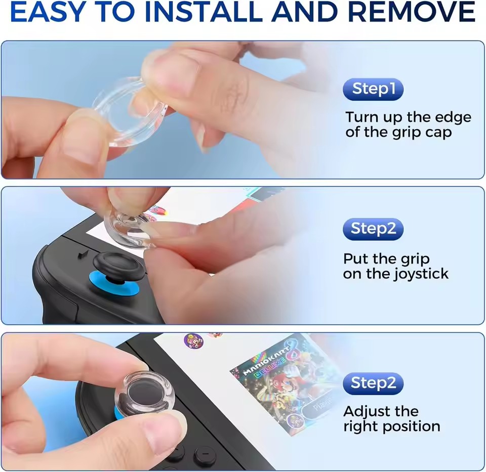 Joystick Caps for Switch 2 Con - огляд і ціна Gaming Accessories Joystick