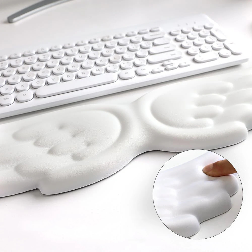 Angel Wings Shaped Keyboard Mo - огляд і ціна Gaming Accessories On Sale