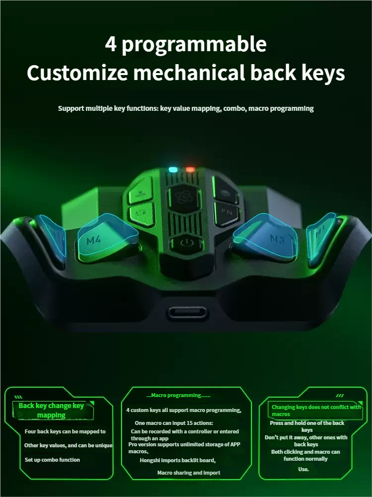 Back Key Wireless Receiver for - огляд і ціна Gaming Controllers Xbox Accessories