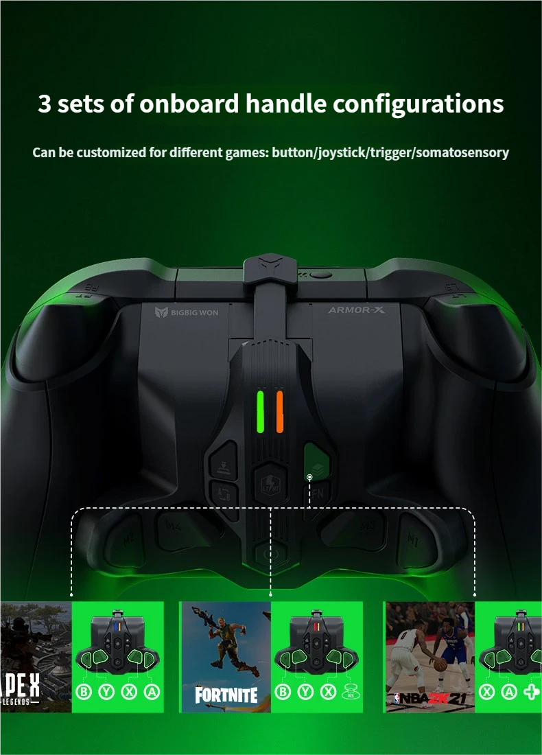 Back Key Wireless Receiver for - огляд і ціна Gaming Controllers Xbox Accessories