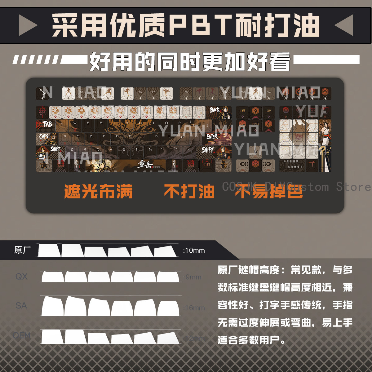 122 Keys Anime Arknights Chong - огляд і ціна Gaming Accessories In China