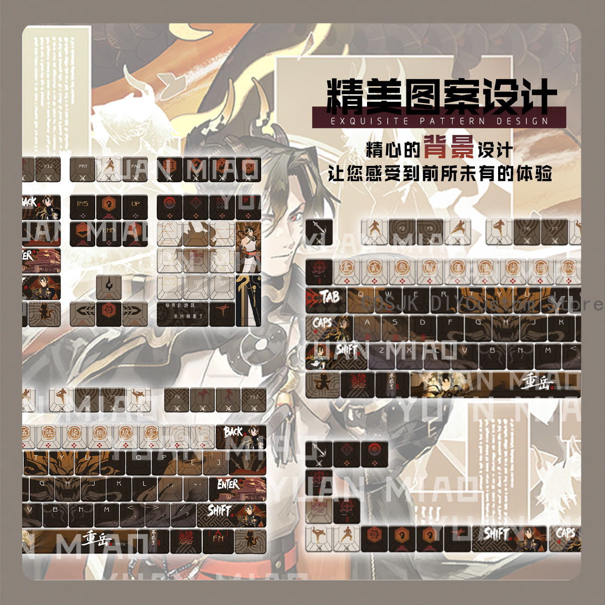 122 Keys Anime Arknights Chong - огляд і ціна Gaming Accessories In China