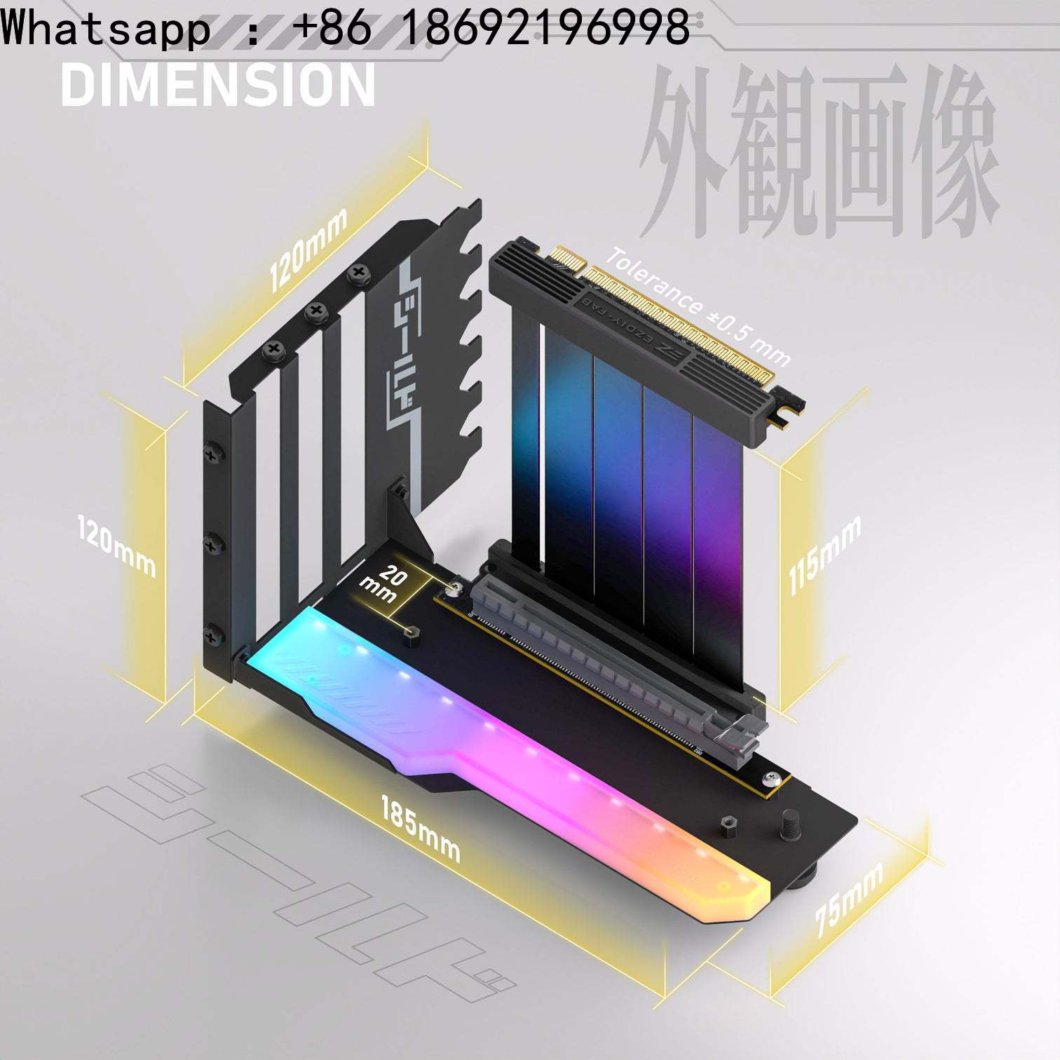 Vertical GPU Mounting Bracket  - огляд і ціна Vertical Gpu Bracket